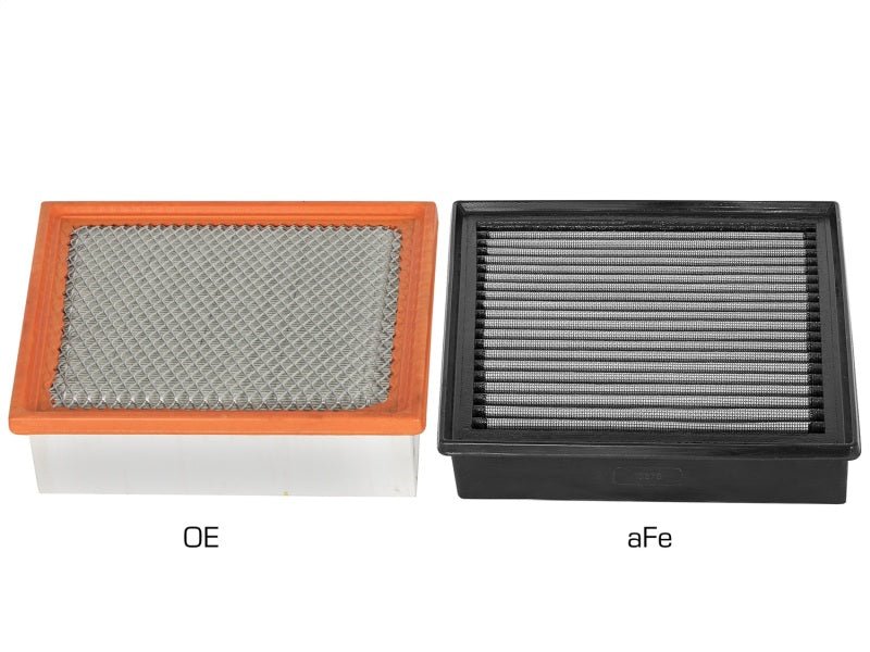 aFe MagnumFLOW Pro DRY S OE Replacement Filter 2017 GM Diesel Trucks V8 6.6L L5P - Air Filters - Direct Fit - aFe