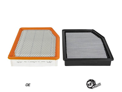 aFe MagnumFLOW Pro DRY S OE Replacement Filter 2019 GM Silverado/Sierra 1500 V6 - 2.7L/4.3L/V8 - 5.3 - Air Filters - Direct Fit - aFe