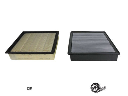 aFe MagnumFLOW Pro DRY S OE Replacement Filter 2020 Ford Trucks V8 6.7L (td)/7.3L - Air Filters - Universal Fit - aFe