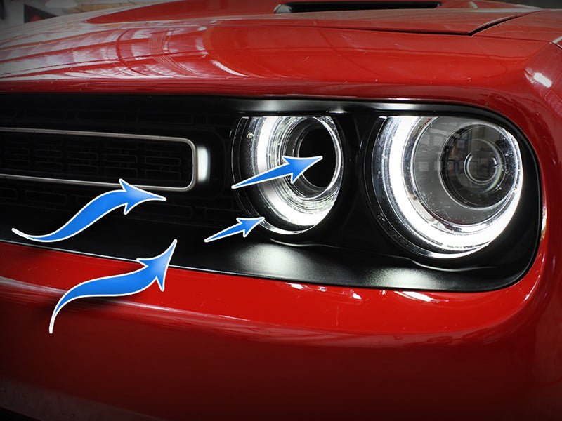 aFe Momentum GT Air Scoop 2019+ Dodge Challenger R/T V8 - 6.4L HEMI w/ Scat Pack - Air Intake Components - aFe