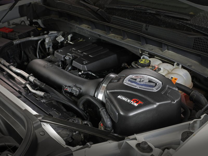 aFe Momentum GT Pro 5R Cold Air Intake System 19 GM Silverado/Sierra 1500 V6 - 2.7L (t) - Cold Air Intakes - aFe
