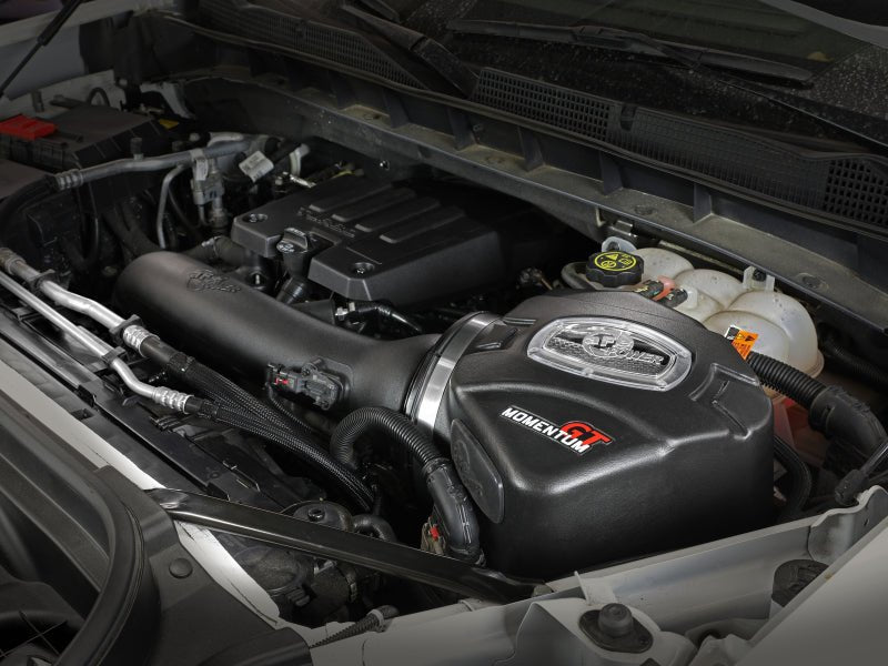 aFe Momentum GT Pro DRY S Cold Air Intake System 19 - 20 GM Silverado/Sierra 1500 2.7L 4 CYL - Cold Air Intakes - aFe