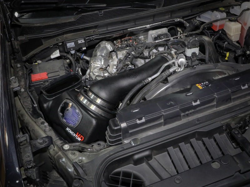 aFe Momentum HD Intake System w/ Pro 10R Filter 2020 GM Diesel Trucks 2500/3500 V8 - 6.6L (L5P) - Cold Air Intakes - aFe