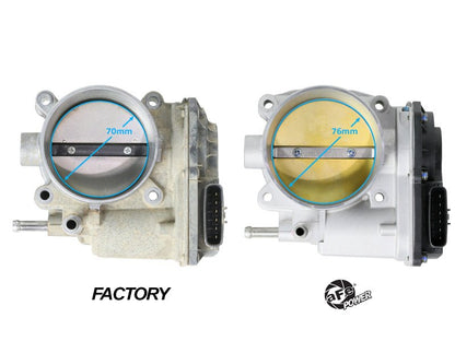 aFe POWER 10 - 23 Toyota 4Runner V6 4.0L / 10 - 14 Toyota FJ Cruiser V6 4.0L 76mm Billet Throttle Body - Throttle Bodies - aFe