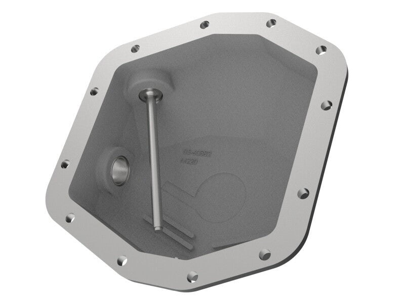 aFe POWER 2021 Ford Bronco w/ Dana M220 Differential Cover Black Street Series w/ Machined Fins - Diff Covers - aFe
