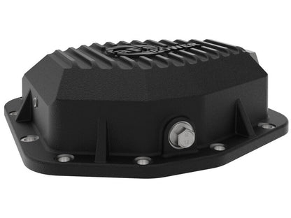 aFe POWER 2021 Ford Bronco w/ Dana M220 Differential Cover Black Street Series w/ Machined Fins - Diff Covers - aFe