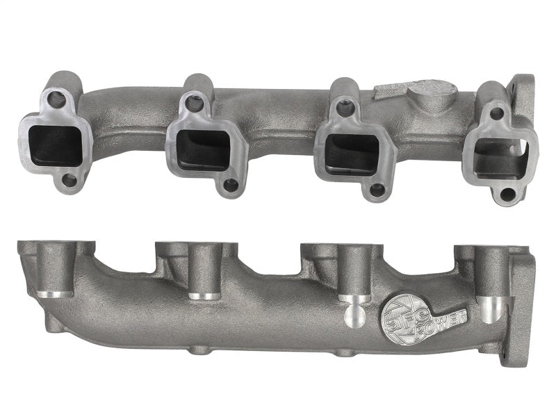 aFe Power BladeRunner Ported Ductile Iron Exhaust Manifold 01 - 16 GM Diesel Trucks V8 - 6.6L (td) - Headers & Manifolds - aFe