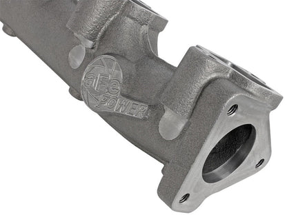 aFe Power BladeRunner Ported Ductile Iron Exhaust Manifold 01 - 16 GM Diesel Trucks V8 - 6.6L (td) - Headers & Manifolds - aFe