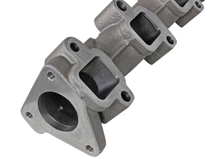 aFe Power BladeRunner Ported Ductile Iron Exhaust Manifold 01 - 16 GM Diesel Trucks V8 - 6.6L (td) - Headers & Manifolds - aFe