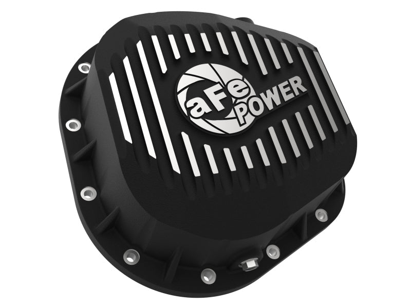 aFe Power Cover Diff Rear Machined COV Diff R Ford Diesel Trucks 86 - 11 V8 - 6.4/6.7L (td) Machined - Diff Covers - aFe
