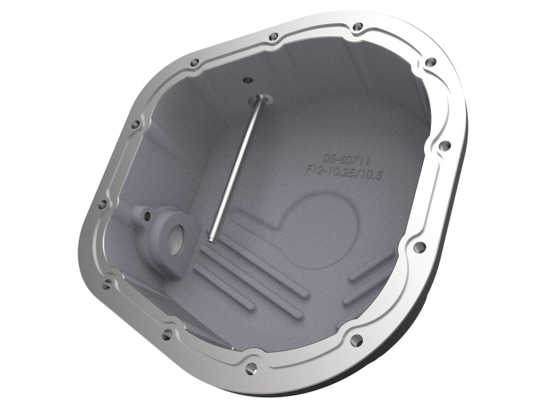 aFe Power Cover Diff Rear Machined COV Diff R Ford Diesel Trucks 86 - 11 V8 - 6.4/6.7L (td) Machined - Diff Covers - aFe