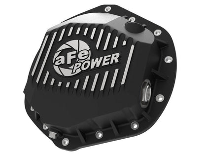 aFe Power Cover Diff Rear Machined GM Diesel Trucks 01 - 18 V8 - 6.6L / GM Gas Trucks 01 - 18 V8 - 8.1L/6.0L - Diff Covers - aFe