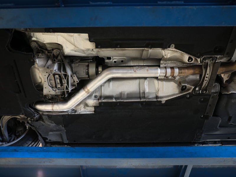 aFe POWER MACH Force - Xp 09 - 16 Audi A4/A5 B8 L4 - 2.0L(t) 304 SS 3in. Front Resonator Delete Pipe - Catback - aFe