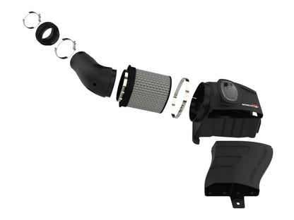 aFe POWER Momentum HD Cold Air Intake System w/ Pro Dry S Media 94 - 97 Ford Powerstroke 7.3L - Cold Air Intakes - aFe