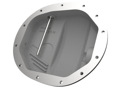 aFe Power Pro Series AAM 9.5/9.76 Rear Diff Cover Black w/Mach Fins 14 - 19 GM Silverado/Sierra 1500 - Diff Covers - aFe