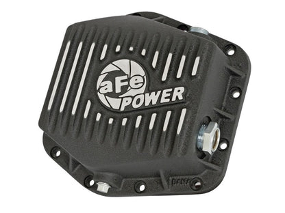aFe Power Rear Differential Cover (Machined Black) 15 - 17 GM Colorado/Canyon 12 Bolt Axles - Diff Covers - aFe
