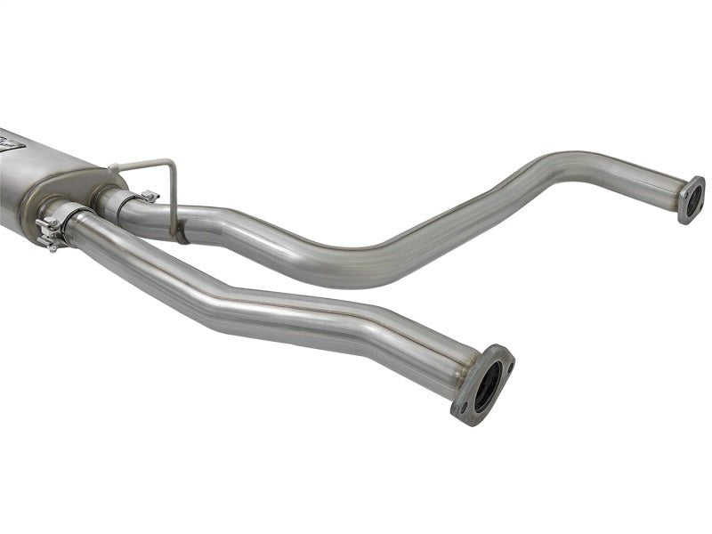 aFe POWER Rebel Series 2 - 1/2in 409 SS Cat Back Exhaust w/ Black Tips 16 - 17 Nissan Titan V8 5.6L - Catback - aFe