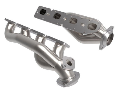 aFe Power Twisted Steel 304SS Shorty Header 19 - 21 Ram 2500/3500 V8 - 6.4L - Headers & Manifolds - aFe