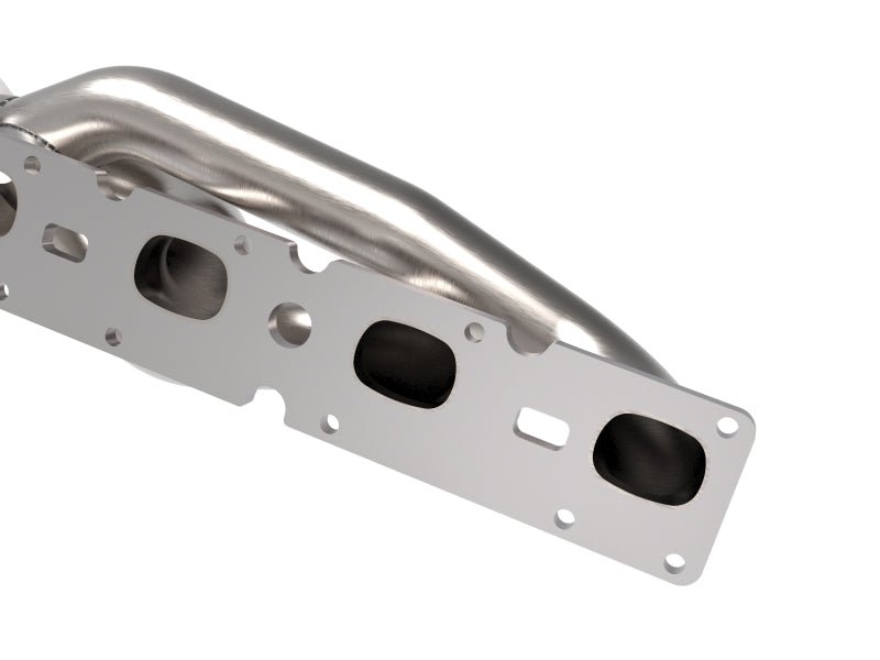 aFe Power Twisted Steel 304SS Shorty Header 19 - 21 Ram 2500/3500 V8 - 6.4L - Headers & Manifolds - aFe