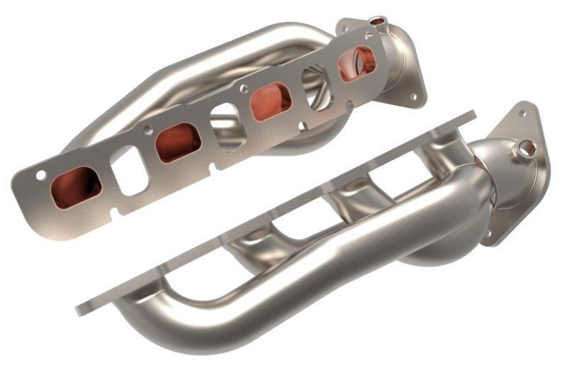 aFe Power Twisted Steel 304SS Shorty Header 2021 Ram 1500 TRX V8 - 6.2L - Headers & Manifolds - aFe