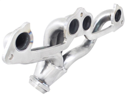 aFe Power Twisted Steel Exhaust Headers 409 Stainless Steel 83 - 02 Jeep Wrangler (YJ) L4 2.5L - Headers & Manifolds - aFe