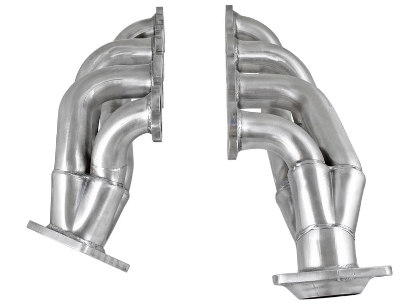 aFe Power Twisted Steel Headers 409 Stainless Steel 02 - 13 GM Silverado/Sierra 1500 V8 GMT800/GMT900 - Headers & Manifolds - aFe