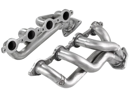 aFe Power Twisted Steel Headers 409 Stainless Steel 02 - 13 GM Silverado/Sierra 1500 V8 GMT800/GMT900 - Headers & Manifolds - aFe