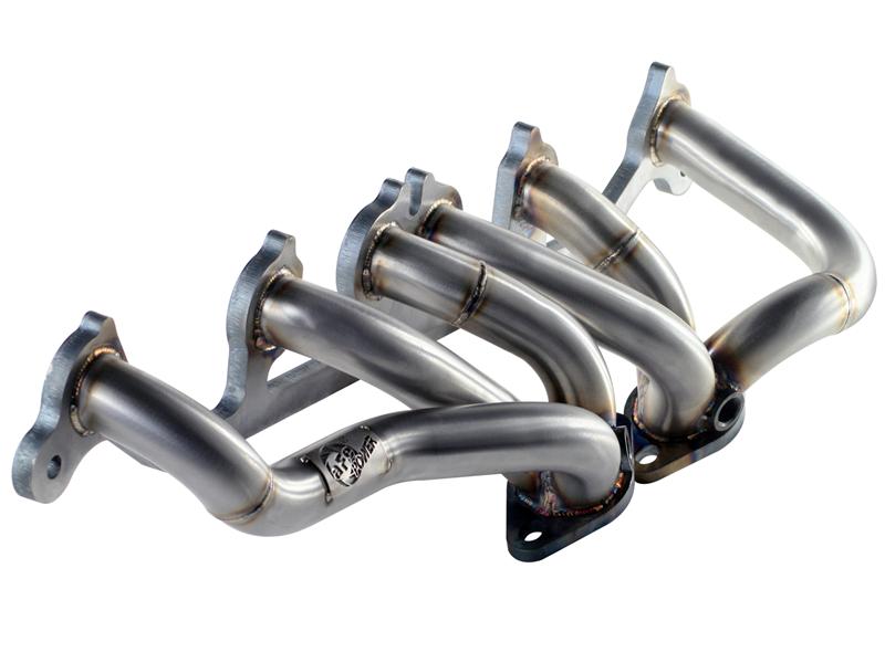 aFe Power Twisted Steel Headers 409 Stainless Steel 02 - 13 GM Silverado/Sierra 1500 V8 GMT800/GMT900 - Headers & Manifolds - aFe