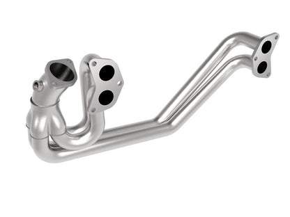 aFe Power Twisted Steel Long Tube Header 02 - 19 Subaru Impreza WRX/STI/Legacy (Unequal Length) - Headers & Manifolds - aFe