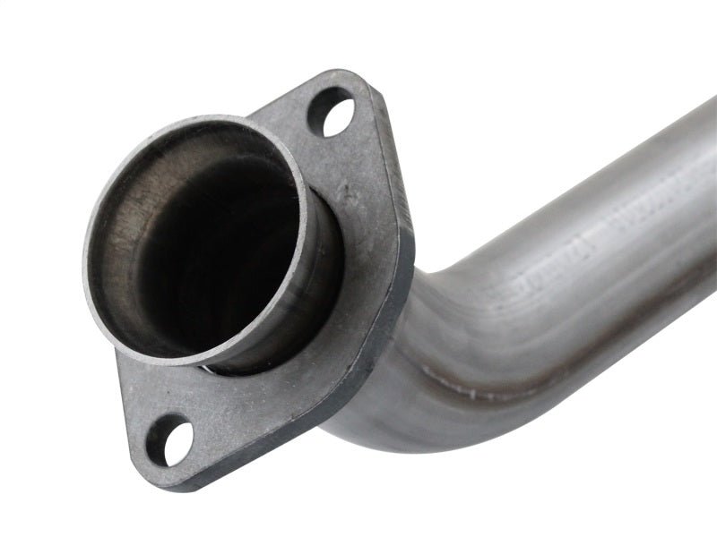 aFe Power Twisted Steel Y - Pipe Stainless Steel 2.5in 12 - 14 Jeep Wrangler V6 3.6L - Headers & Manifolds - aFe
