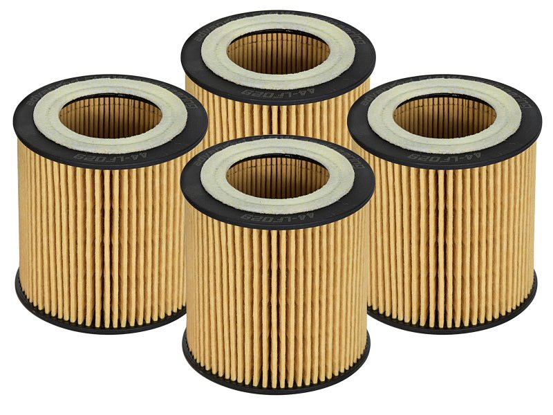 aFe Pro GUARD D2 Oil Filter 06 - 19 BMW Gas Cars L6 - 3.0T N54/55 - 4 Pack - Oil Filters - aFe