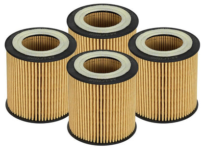 aFe Pro GUARD D2 Oil Filter 06 - 19 BMW Gas Cars L6 - 3.0T N54/55 - 4 Pack - Oil Filters - aFe