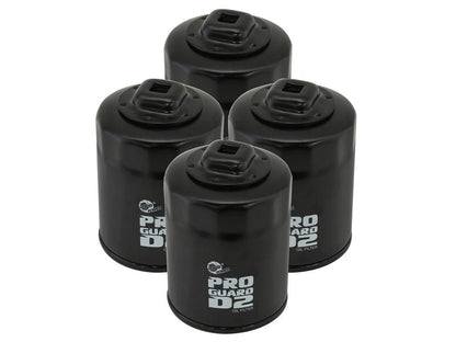 aFe Pro GUARD D2 Oil Filter 99 - 14 Nissan Trucks / 01 - 15 Honda Cars (4 Pack) - Oil Filters - aFe