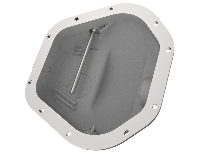 aFe Pro Series Dana 60 Front Differential Cover Black w/ Machined Fins 17 - 20 Ford Trucks (Dana 60) - Diff Covers - aFe