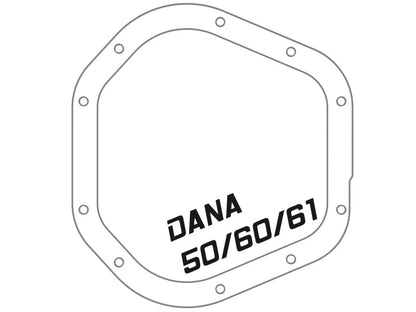 aFe Pro Series Dana 60 Front Differential Cover Black w/ Machined Fins 17 - 20 Ford Trucks (Dana 60) - Diff Covers - aFe