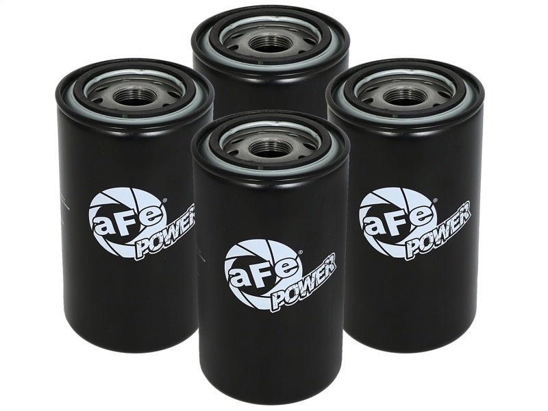 aFe ProGuard D2 Fluid Filters Oil F/F OIL 89 - 16 Dodge Diesel Trucks L6 - 5.9L/6.7L (td) (4 Pack) - Oil Filters - aFe