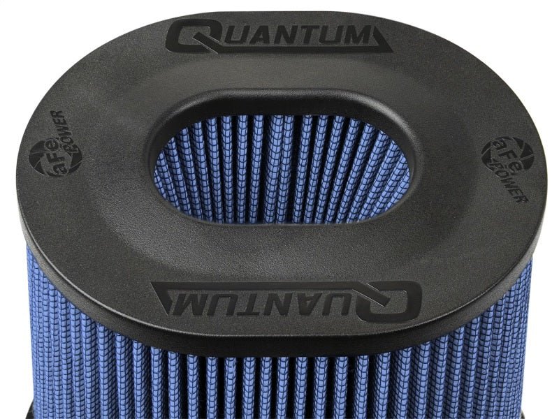 aFe Quantum Pro - 5 R Air Filter Inverted Top - 5in Flange x 9in Height - Oiled P5R - Cold Air Intakes - aFe