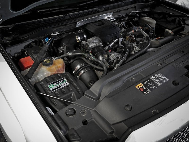 aFe Quantum Pro 5R Cold Air Intake System 11 - 16 GM/Chevy Duramax V8 - 6.6L LML - Oiled - Cold Air Intakes - aFe