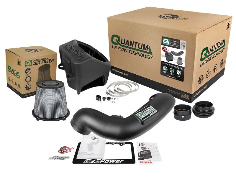 aFe Quantum Pro DRY S Cold Air Intake System 17 - 18 Ford PowerStroke V8 6.7L (td) - Cold Air Intakes - aFe