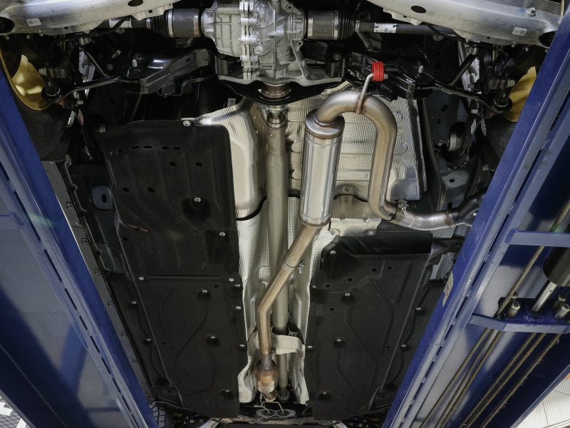 aFe Rebel Series 2.5in 409 SS Cat - Back Exhaust w/ Black Tip 2022 Ford Maverick - Catback - aFe