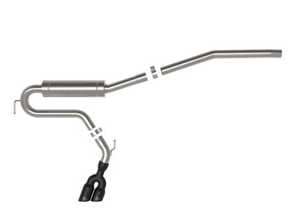 aFe Rebel Series 2.5in 409 SS Cat - Back Exhaust w/ Black Tip 2022 Ford Maverick - Catback - aFe