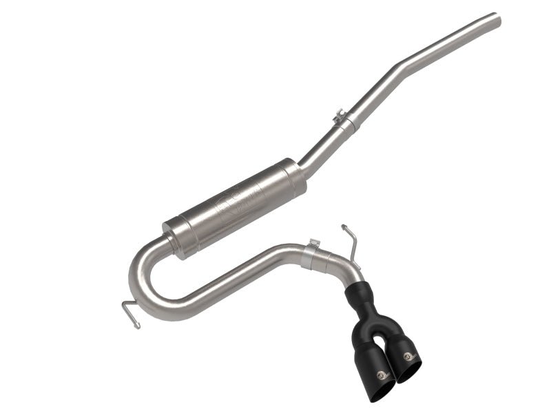aFe Rebel Series 2.5in 409 SS Cat - Back Exhaust w/ Black Tip 2022 Ford Maverick - Catback - aFe
