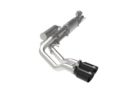 aFe Rebel Series 3in 409 SS Cat - Back Exhaust w/ Black Tips 17 - 20 Ford F - 250/F350 V8 6.2L/7.3L - Catback - aFe