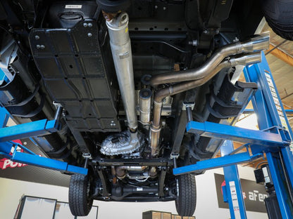 aFe Rebel Series 3in 409 SS Cat - Back Exhaust w/ Black Tips 17 - 20 Ford F - 250/F350 V8 6.2L/7.3L - Catback - aFe