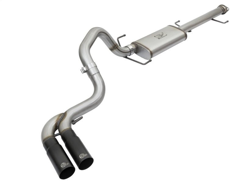 aFe Rebel Series 3in Stainless Steel Cat - Back Exhaust System w/Black Tips 07 - 14 Toyota FJ Cruiser - Catback - aFe