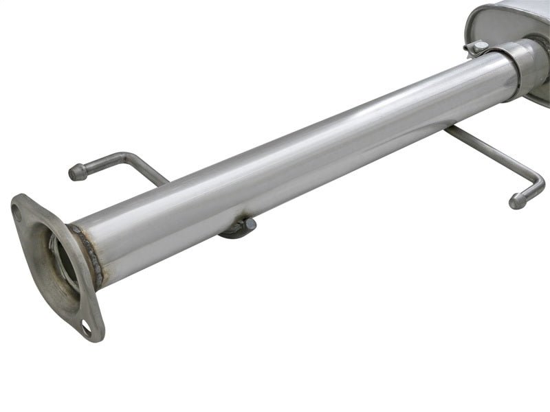 aFe Scorpion 2 - 1/2in Alum Steel Cat - Back Exhaust w/ Polished Tips 07 - 17 Toyota FJ Cruiser V6 4.0L - X Pipes - aFe