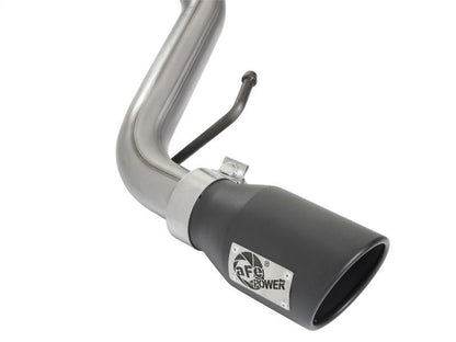 aFe Scorpion 2 - 1/2in Aluminized Steel Cat - Back Exhaust w/ Black Tips 07 - 17 Toyota FJ Cruiser V6 4.0L - Catback - aFe