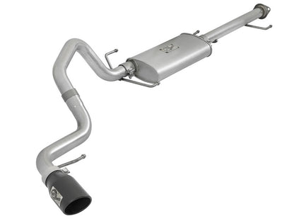 aFe Scorpion 2 - 1/2in Aluminized Steel Cat - Back Exhaust w/ Black Tips 07 - 17 Toyota FJ Cruiser V6 4.0L - Catback - aFe