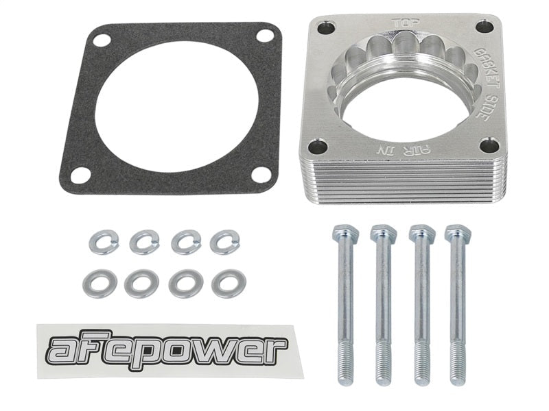aFe Silver Bullet Throttle Body Spacer 03 - 06 Nissan 350Z V6 3.5L (VQ35DE) - Throttle Body Spacers - aFe