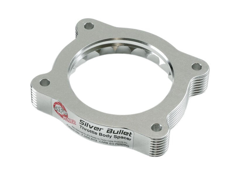 aFe Silver Bullet Throttle Body Spacer 04 - 12 GM Colorado/Canyon L5 3.5L/3.7L - Throttle Body Spacers - aFe